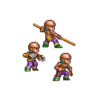 final fantasy iv advance enemy monk warrior