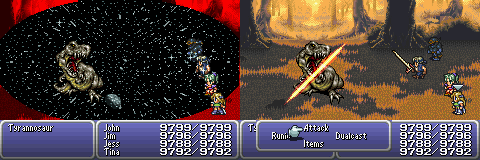 final fantasy vi dinosaur forest