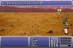 final fantasy vi advance lifing the shield's curse