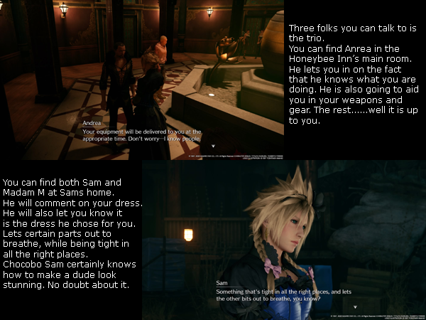 final fantasy vii remake nailed it. thank you. moving on.