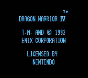 dragon warrior iv screenshot