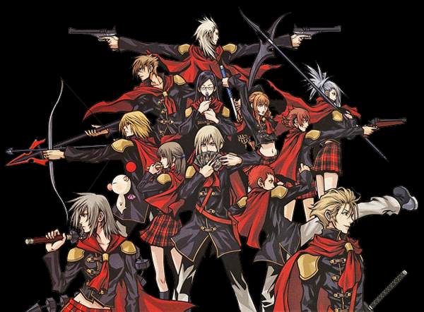 final fantasy type-0 character art