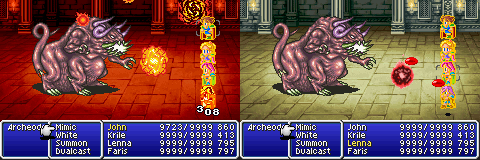 final fantasy v advance archeodemon