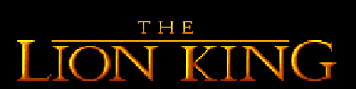 lion king logo